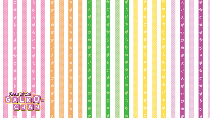 texture, pattern, Oshiete! Galko-chan