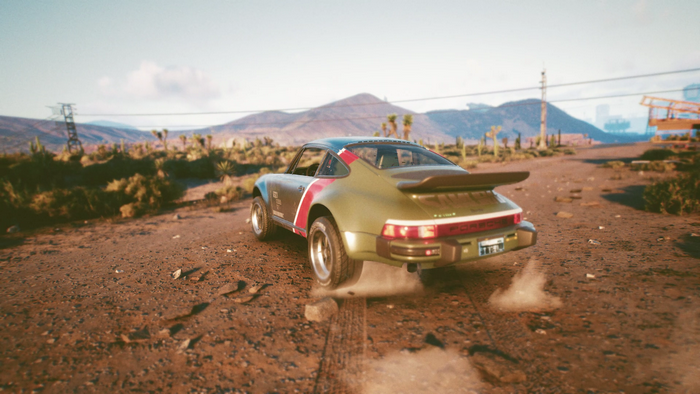 cyberpunk, Porsche, Cyberpunk 2077, CD Projekt RED