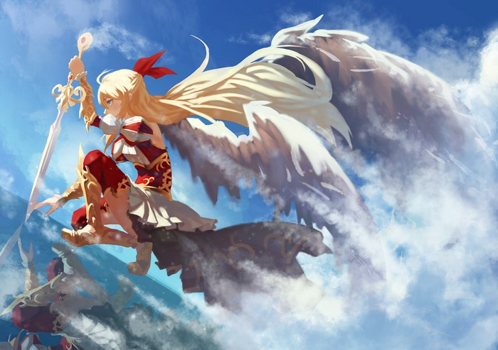 anime girls, anime, Kuroduki