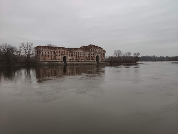 ruin, fortress, modlin fortress, water, ruins, Poland, building