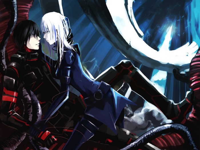 fan art, Killy, Cibo, anime girls, Blame!, cyborg
