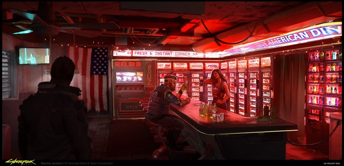 cyberpunk, Cyberpunk 2077, video game art, concept art, CD Projekt RED