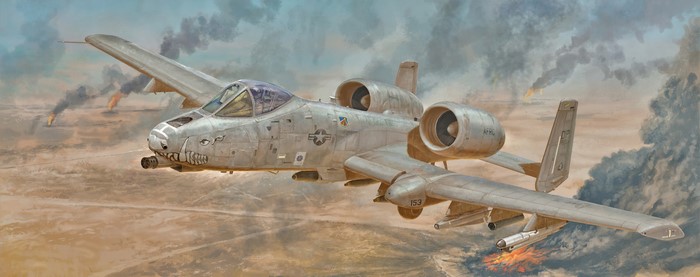military, vehicle, aircraft, military aircraft, A-10 Thunderbolt, artwork