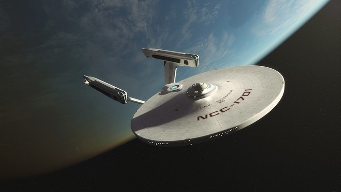 USS Enterprise NCC-1701, Star Trek, science fiction, spaceship