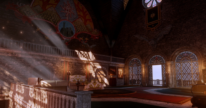 PC gaming, Dragon Age Inquisition, Dragon Age, orange, bedroom