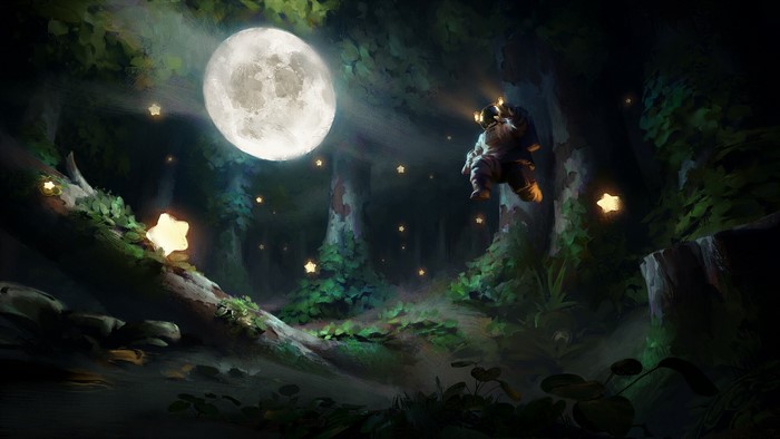 astronaut, digital, Thomas Stoop, Moon