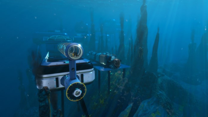 underwater, screen shot, video games, Subnautica: Below Zero