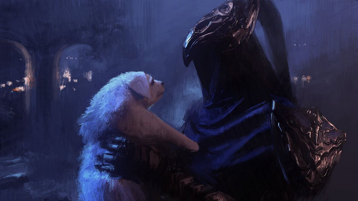 Dark Souls, Artorias, Espen Saetervik, artwork, Espen Olsen Sætervik, Artorias the Abysswalker