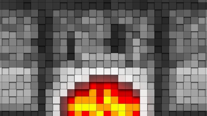 texture, abstract, 3D Blocks, 3D Abstract, cube, digital art, Minecraft