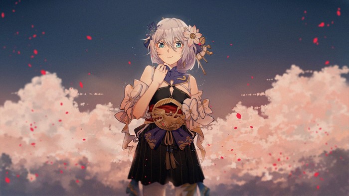 anime girls, Theresa Apocalypse, anime, JinYun Rex, Honkai Impact 3rd