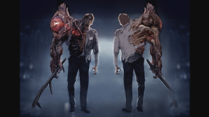 artwork, Resident Evil, video games, Resident Evil 2, Capcom, horror