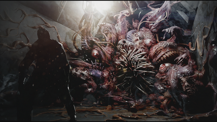 video games, artwork, Resident Evil, Resident Evil 2, horror, Capcom