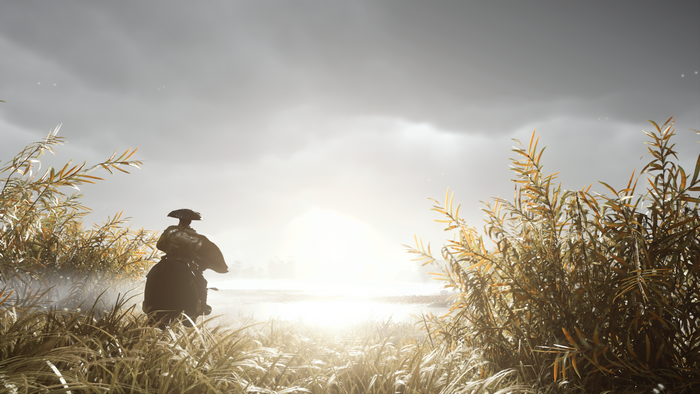 4K, Ghost of Tsushima, screen shot, Jin Sakai, samurai
