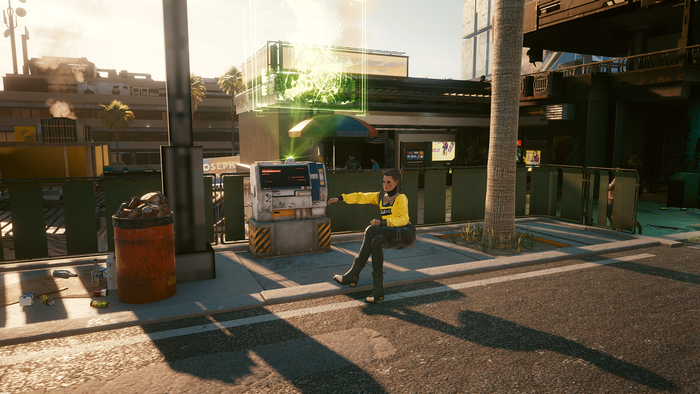 glitch art, CD Projekt RED, Cyberpunk 2077, screen shot, PC gaming, Rogue Amendiares, video games