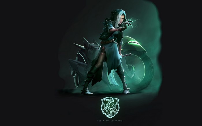 Bellatrix Lestrange Fantasy Warrior