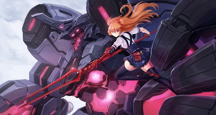anime, Honkai Impact 3rd, Asuka Langley Soryu, Neon Genesis Evangelion, anime girls, Ulquiorra0