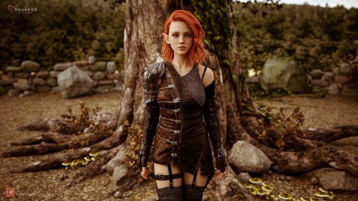 4K, CGI, Dexon3D, women