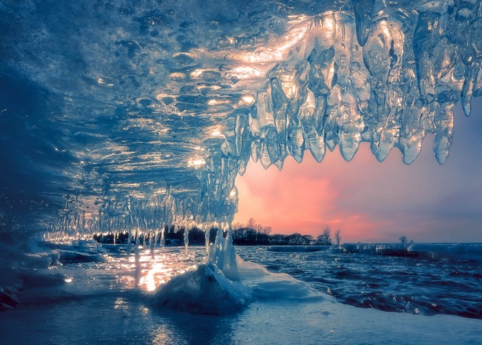 winter, sky, photography, nature, ice, cold, water