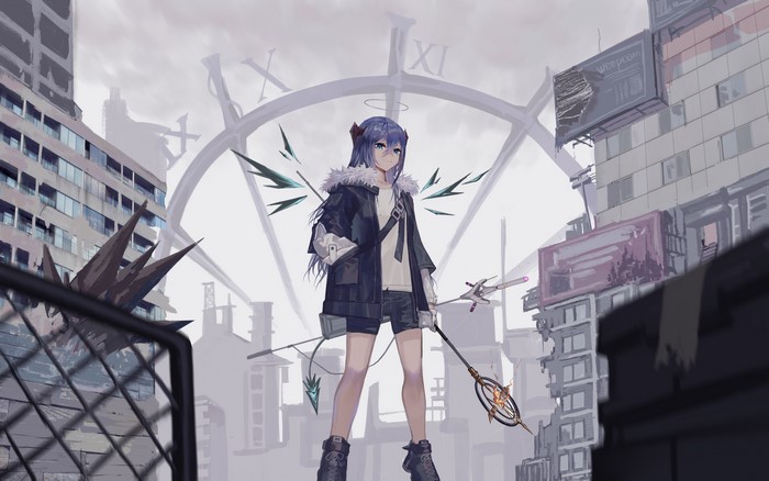 4K, Clay (Artist), Arknights, anime girls, Mostima (Arknights)