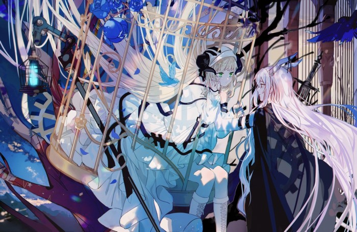 Arknights, KANOSE, anime girls