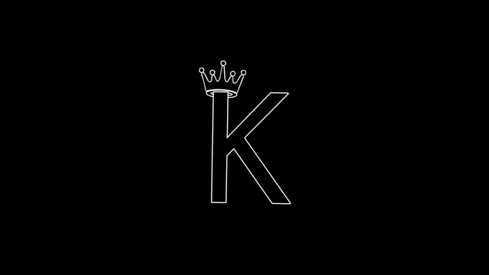 minimalism, simple background, monochrome, crown, PlayStation 4, Okiki
