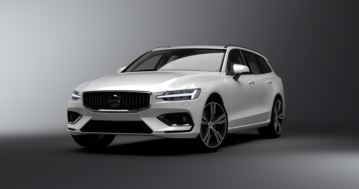 4K, car, Volvo V60, vehicle, automotive, 3D visualization, V60, Swedish cars, Volvo
