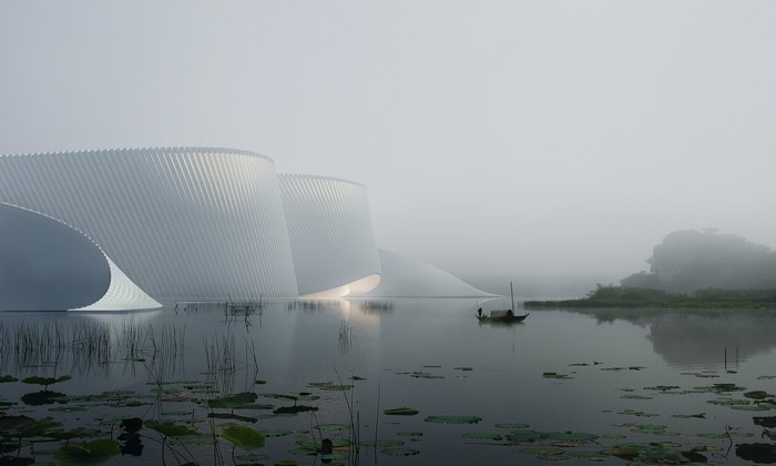 mist, modern, architecture
