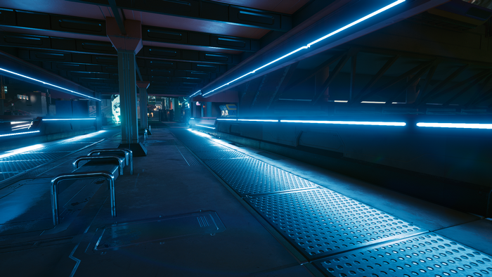 neon, digital, blue, blue light