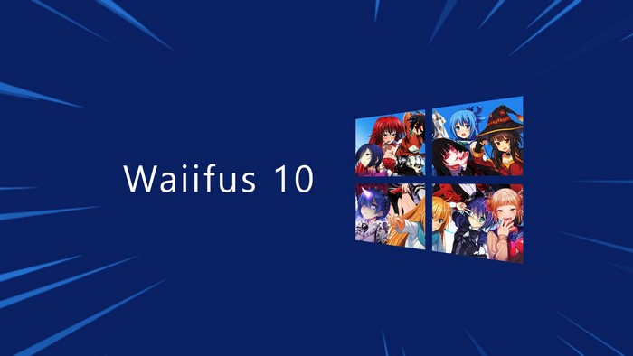 Windows 10, Kawai Miki, anime, waifu2x