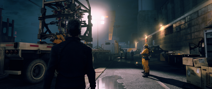 video game art, Quantum Break, Time Machine, quantum mechanics