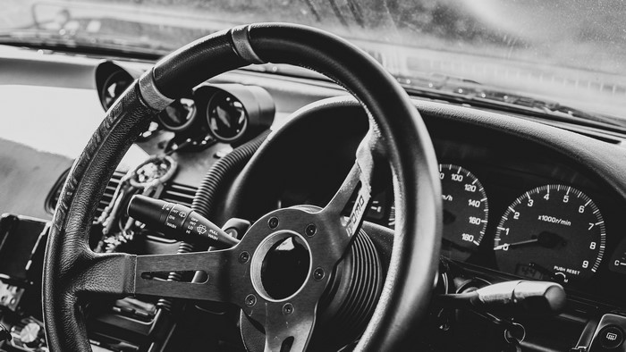 4K, Japan, car, car interior, Nissan Silvia S13