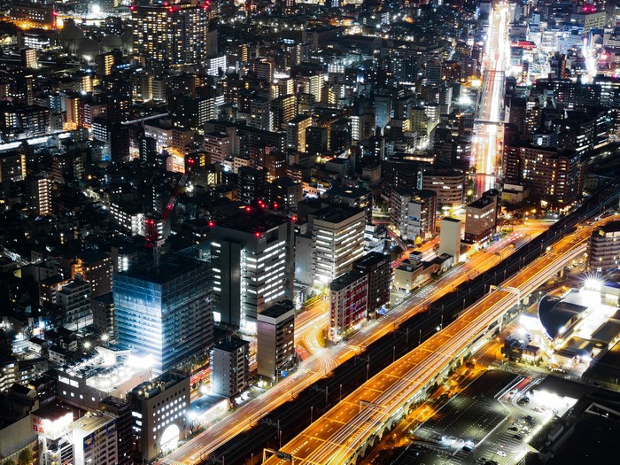 4K, street, Japan, Yokohama