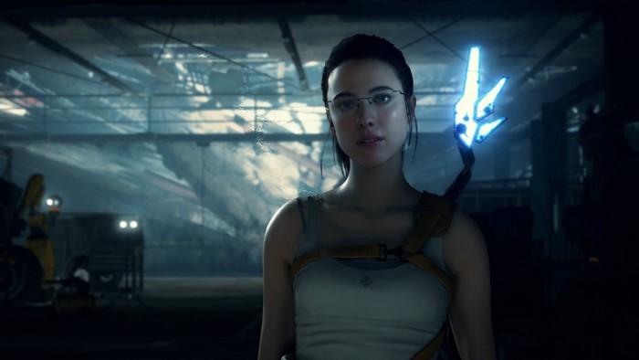 4K, video games, Death Stranding, Kojima Productions, Margaret Qualley, PlayStation 4, screen shot