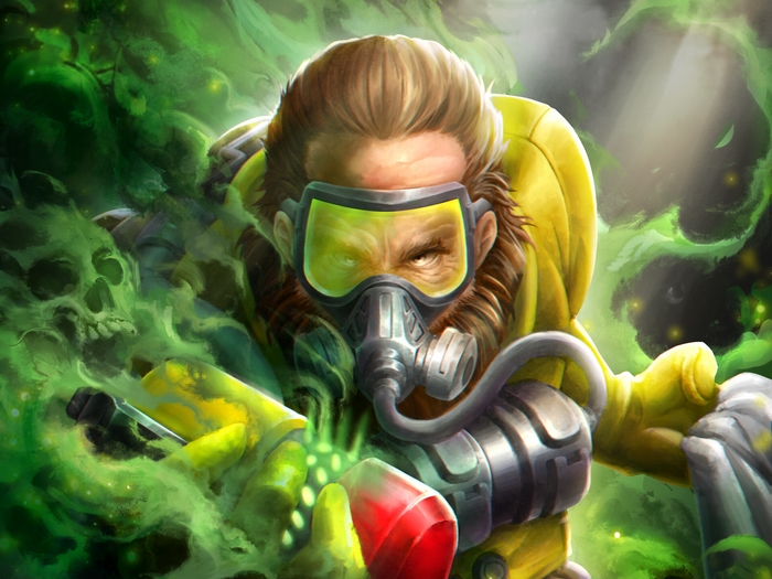 Caustic Apex Legends Gas Mask