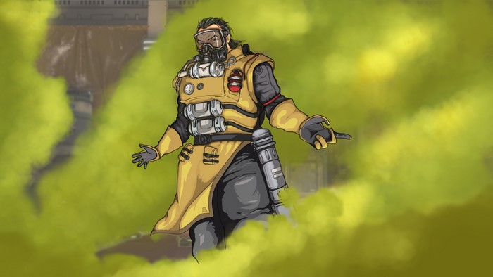Caustic in Apex Legends
