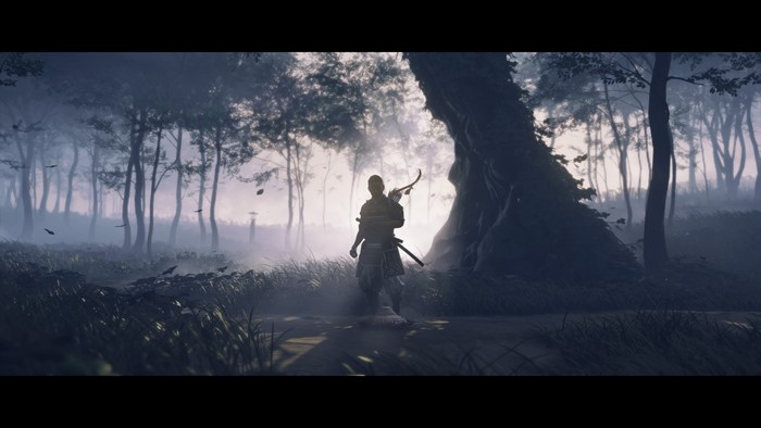 4K, video games, Japan, Ghost of Tsushima, PlayStation 4, katana, samurai