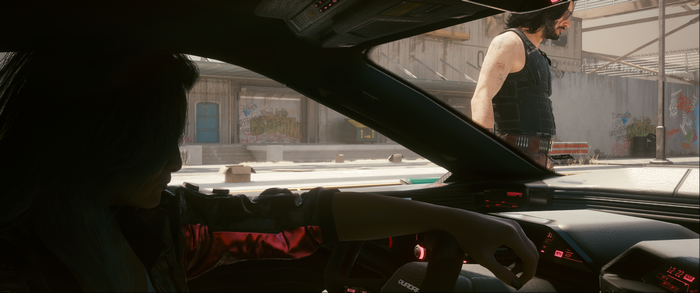 Cyberpunk 2077, CD Projekt RED, Johnny Silverhand, video game characters, Rogue Amendiares, Rogue (character), screen shot