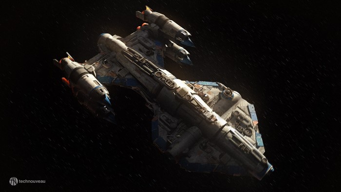space, vehicle, ArtStation, Star Wars, CGI, science fiction, Star Wars Ships, digital art