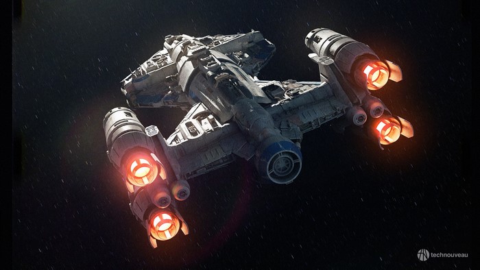 CGI, spaceship, science fiction, Star Wars Ships, Star Wars, digital art, space, vehicle