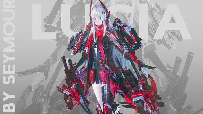 anime girls, cyborg, Punishing: Gray Raven, Seymour, science fiction