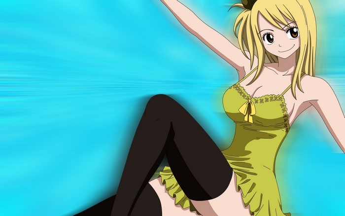 anime girls, Heartfilia Lucy, Fairy Tail