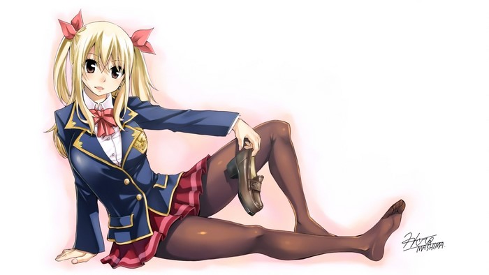 Fairy Tail, anime girls, Heartfilia Lucy