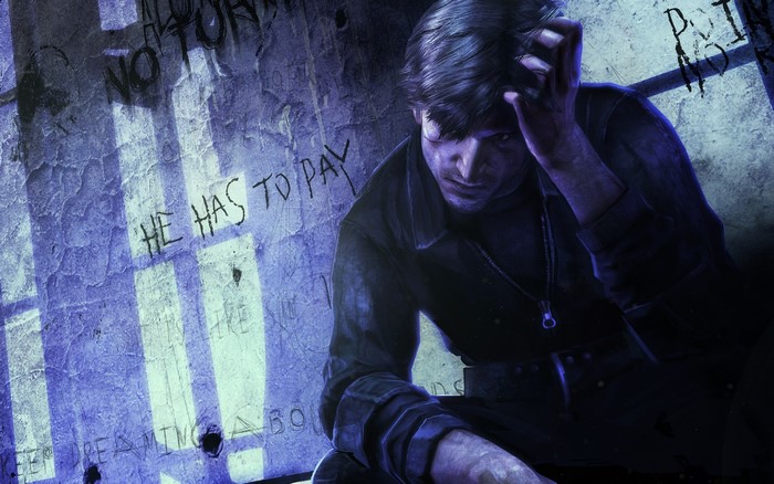 screen shot, Silent Hill, horror, artwork
