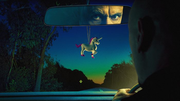 Mr Inbetween Scott Ryan driving at night