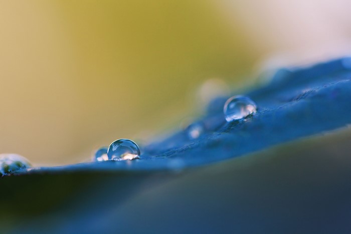 simple background, blue, water drops, simple