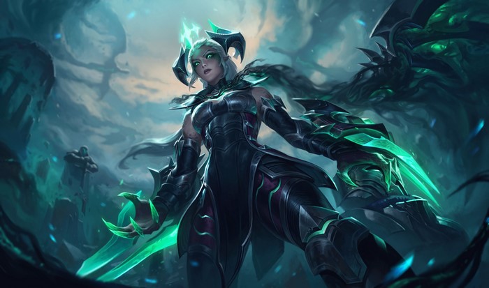 4K, League of Legends, Ruined, Shyvana (League of Legends)