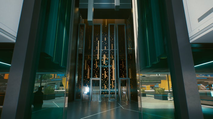 screen shot, Arasaka, Cyberpunk 2077, PC gaming, video games, city
