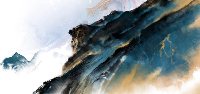 animation, painting, Wushan five elements