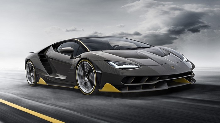car, vehicle, Lamborghini, Lamborghini Centenario, black cars