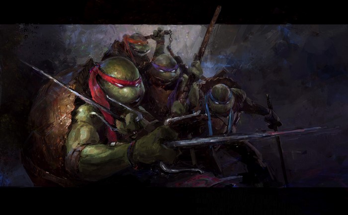 4K Teenage Mutant Ninja Turtles Digital Artwork